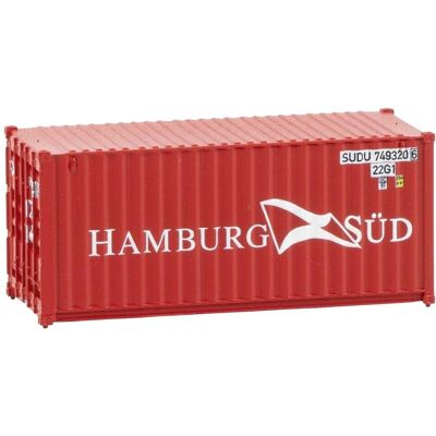 Faller 20 Hamburg Süd 182001 Contenedor - Escala H0 Faller 20 Hamburg Süd 182001 Contenedor - Escala H0