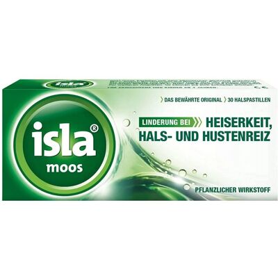 Engelhard Arzneimittel ISLA MOUSSE D'ISLANDE Pastilles - Halsschmerztabletten Engelhard Arzneimittel ISLA MOUSSE D'ISLANDE Pastilles - Halsschmerztabletten