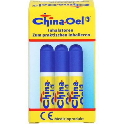 Hübner Naturarzneimittel GmbH CHINA Inhalationsöl - 3 Stück Hübner Naturarzneimittel GmbH CHINA Inhalationsöl - 3 Stück