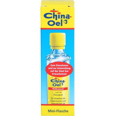 Hübner China Öl - Pfefferminz, 10ml - Naturheilöl Hübner China Öl - Pfefferminz, 10ml - Naturheilöl