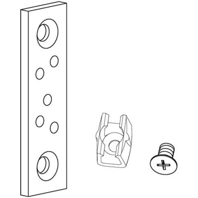 GEZE - Zugstangenführung mit Zentrierplatte, verzinkt, 8mm GEZE - Zugstangenführung mit Zentrierplatte, verzinkt, 8mm