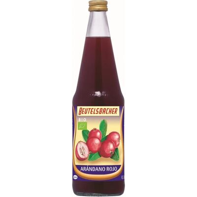 Zumo de arándano rojo ecológico - 700 ml Zumo de arándano rojo ecológico - 700 ml