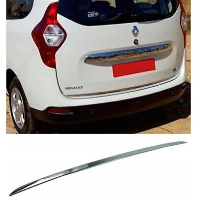 CHROMEAUTO Dacia Lodgy 10- Finiture cromate para bagagliaio - Accenti portellone posteriore - Dettaglio posteriore auto premium - Ottimizzazione della CHROMEAUTO Dacia Lodgy 10- Finiture cromate para bagagliaio - Accenti portellone posteriore - Dettaglio posteriore auto premium - Ottimizzazione della
