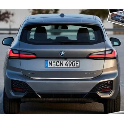 Cinta de maletero cromada para BMW 2 Active Tourer - Accesorio elegante Cinta de maletero cromada para BMW 2 Active Tourer - Accesorio elegante
