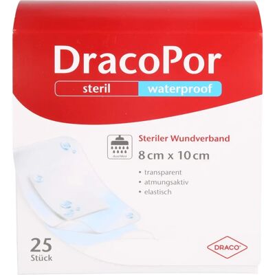 Dracco DracoPor Waterproof Steriler Wundverband - Wundverband Dracco DracoPor Waterproof Steriler Wundverband - Wundverband
