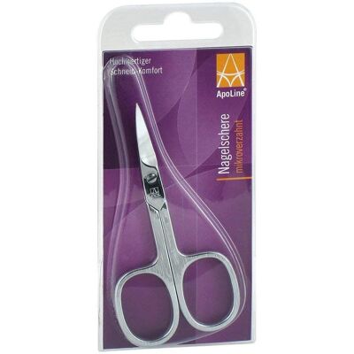 Apoline 9 cm Mikroverzahnte Nagelschere - Nagelpflegeinstrument Apoline 9 cm Mikroverzahnte Nagelschere - Nagelpflegeinstrument