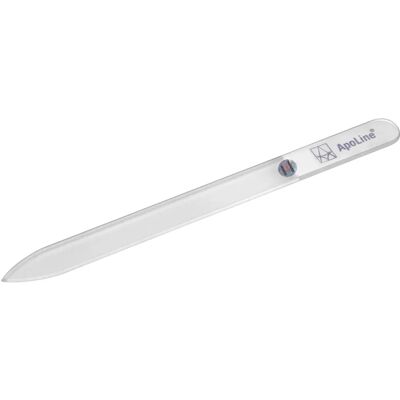 APOLINE - Glas 14 cm - Transparent - Nail File APOLINE - Glas 14 cm - Transparent - Nail File