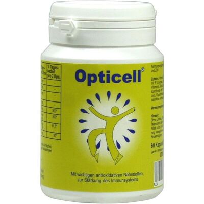 Opticell - Kapseln 60 St - 60 Kapseln - Nahrungsergänzungsmittel Opticell - Kapseln 60 St - 60 Kapseln - Nahrungsergänzungsmittel