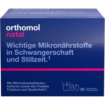 Orthomol Natal - Suplemento de embarazo Orthomol Natal - Suplemento de embarazo