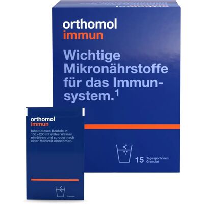 Orthomol Immun Granulat - 15 St. Beutel Nahrungsergänzungsmittel Orthomol Immun Granulat - 15 St. Beutel Nahrungsergänzungsmittel