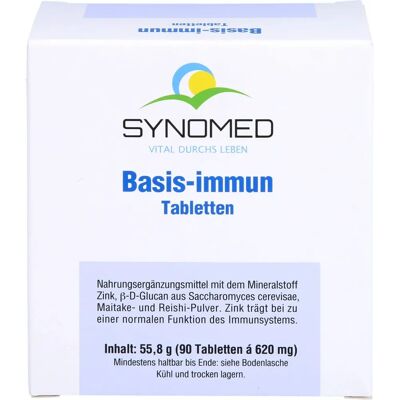 Synomed - Basis Immun - 90 Tabletten - Nahrungsergänzung Synomed - Basis Immun - 90 Tabletten - Nahrungsergänzung