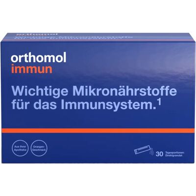 Orthomol - Immun Direktgranulat - Orange - Nahrungsergänzungsmittel Orthomol - Immun Direktgranulat - Orange - Nahrungsergänzungsmittel
