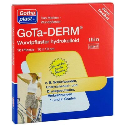 Gothaplast - GoTa-DERM thin - 10 St - adhesive - Pflaster Gothaplast - GoTa-DERM thin - 10 St - adhesive - Pflaster