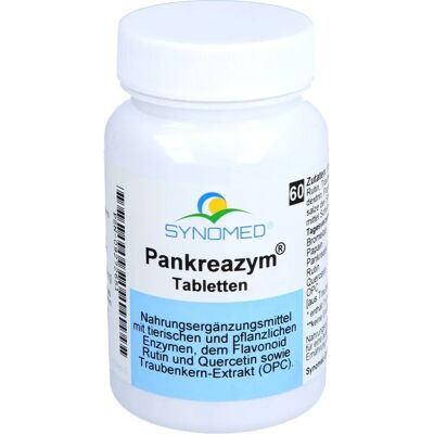 Synomed - Pankreazym - Pankreasenzym - 60 St - Tabletten Synomed - Pankreazym - Pankreasenzym - 60 St - Tabletten