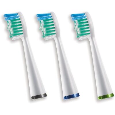 Waterpik Standard Brush Heads - 3 Pack - Toothbrush Head Waterpik Standard Brush Heads - 3 Pack - Toothbrush Head