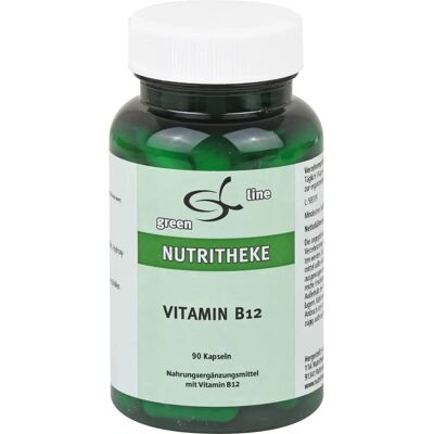 Nutritheke - B12 Kapseln - 12 μg B12 - Dietary supplement Nutritheke - B12 Kapseln - 12 μg B12 - Dietary supplement