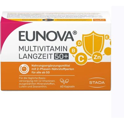 STADA - EUNOVA 50+ - 60 Kapseln - Nahrungsergänzungsmittel STADA - EUNOVA 50+ - 60 Kapseln - Nahrungsergänzungsmittel