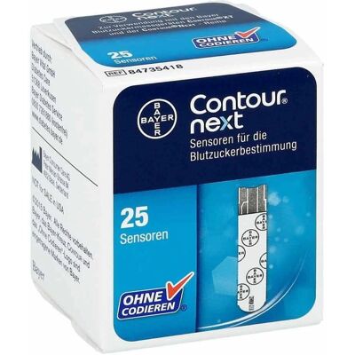 Contour - Contour Next - Teststreifen - Blutzuckermessgerät Contour - Contour Next - Teststreifen - Blutzuckermessgerät