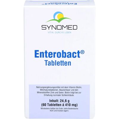 Synomed - Enterobact metabolic Tabletten - 60 St. - Nahrungsergänzungsmittel Synomed - Enterobact metabolic Tabletten - 60 St. - Nahrungsergänzungsmittel