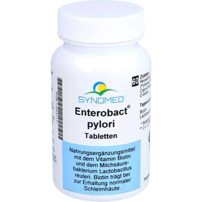 SYNOMED - Enterobact pylori - 60 tabletten - Dietary supplement - Dietary supplement SYNOMED - Enterobact pylori - 60 tabletten - Dietary supplement - Dietary supplement