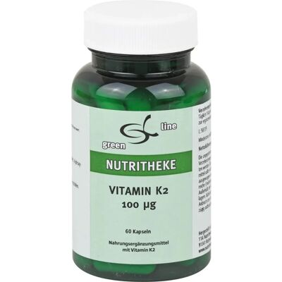 Nutritheke - Vitamin K2 100 μg - Kapseln - Nahrungsergänzungsmittel Nutritheke - Vitamin K2 100 μg - Kapseln - Nahrungsergänzungsmittel