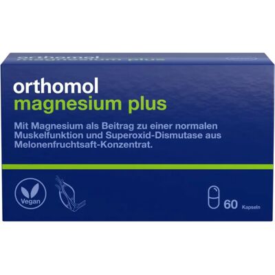Orthomol Magnesium Plus - Unterstützt Muskelfunktion & Elektrolytbalance Orthomol Magnesium Plus - Unterstützt Muskelfunktion & Elektrolytbalance