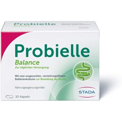 STADA Probielle Balance Nahrungsergänzung - Darmflora Unterstützung - 30 Kapseln STADA Probielle Balance Nahrungsergänzung - Darmflora Unterstützung - 30 Kapseln