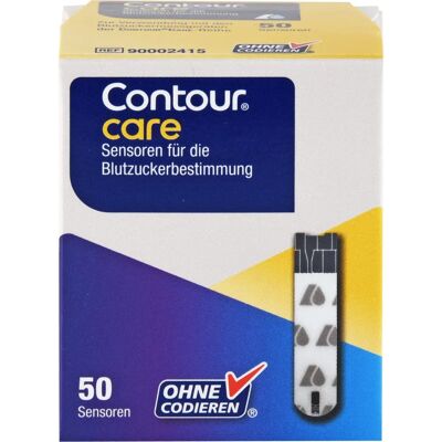 Ascensia Contour Care Sensoren Teststreifen - Blutzucker - 50 St Ascensia Contour Care Sensoren Teststreifen - Blutzucker - 50 St