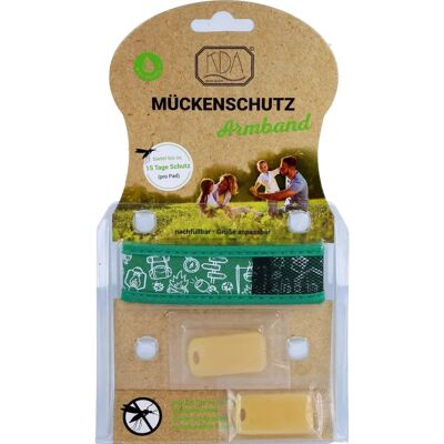 Pharmavertrieb Arndt - Mückenschutz Armband Grün - KDA - Insektenschutzarmband Pharmavertrieb Arndt - Mückenschutz Armband Grün - KDA - Insektenschutzarmband