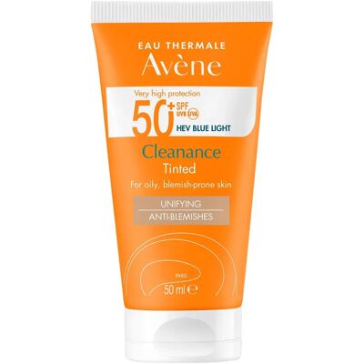 Avène SPF 50+ Getönte Sonnencreme - Gesichtssonnenschutz Avène SPF 50+ Getönte Sonnencreme - Gesichtssonnenschutz