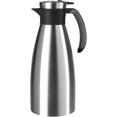 Tefal Mambo K30432 Thermos à vide - 1,5L - Noir - Acier inoxydable - Thermos à vide - Publicité Tefal Mambo K30432 Thermos à vide - 1,5L - Noir - Acier inoxydable - Thermos à vide - Publicité