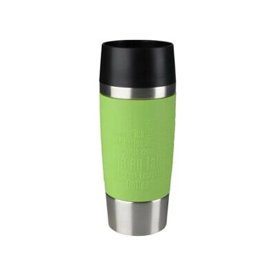 Tefal Preto, Verde Caneca de Viagem - 360 ml - Quente & Frio Tefal Preto, Verde Caneca de Viagem - 360 ml - Quente & Frio