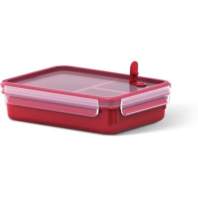 Tefal K31024 Lunchbox - Mikrovågssäker, Luktfri, Röd Tefal K31024 Lunchbox - Mikrovågssäker, Luktfri, Röd