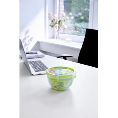 Tefal N1071310 Matoppbevarer - 2,6L, Grønn & Transparent Tefal N1071310 Matoppbevarer - 2,6L, Grønn & Transparent