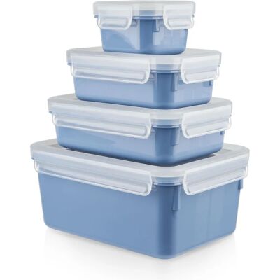 Tefal MasterSeal Color Edition Opslagcontainers - 4 stuks Tefal MasterSeal Color Edition Opslagcontainers - 4 stuks