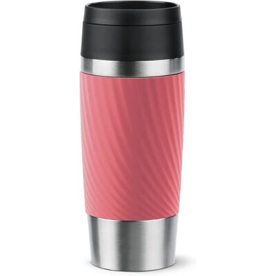 Tefal Travel Mug Classic Twist - 360ml - Edelstahl Tefal Travel Mug Classic Twist - 360ml - Edelstahl