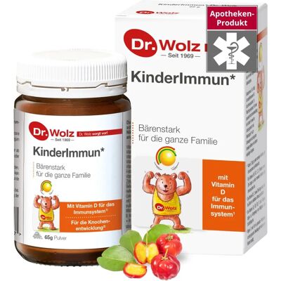 Dr. Wolz Kinderimmun - Vitamin- und Mineralpräparat für Kinder Dr. Wolz Kinderimmun - Vitamin- und Mineralpräparat für Kinder
