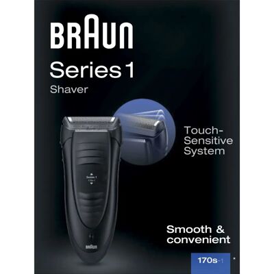 Ηλεκτρική ξυριστική Braun Series 1 170s - Κοντά & Εύκολη για αρχάριους Ηλεκτρική ξυριστική Braun Series 1 170s - Κοντά & Εύκολη για αρχάριους