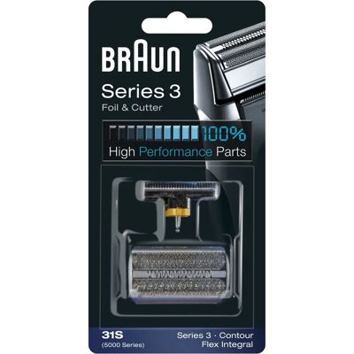 Ανταλλακτική κεφαλή Braun Series 3 31S - Κεφαλή ξυρίσματος Ανταλλακτική κεφαλή Braun Series 3 31S - Κεφαλή ξυρίσματος