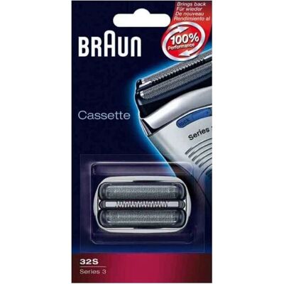 Braun 32S Series 3 Elektrorasierer Ersatzkassette Silber - Elektrorasierer Braun 32S Series 3 Elektrorasierer Ersatzkassette Silber - Elektrorasierer