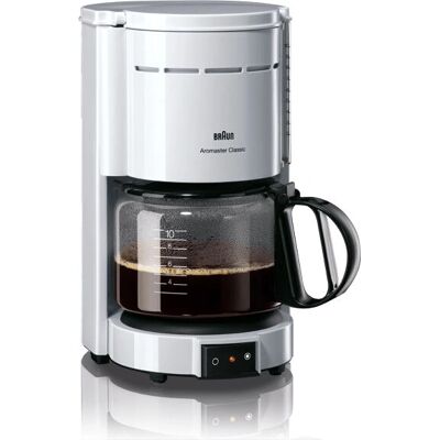 BRAUN KF 47 Plus - Λευκό - Μηχανή Καφέ BRAUN KF 47 Plus - Λευκό - Μηχανή Καφέ