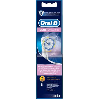 Brosse à dents ultrafine Sensi blanche Oral-B - Brosse à dents - Publicité Brosse à dents ultrafine Sensi blanche Oral-B - Brosse à dents - Publicité