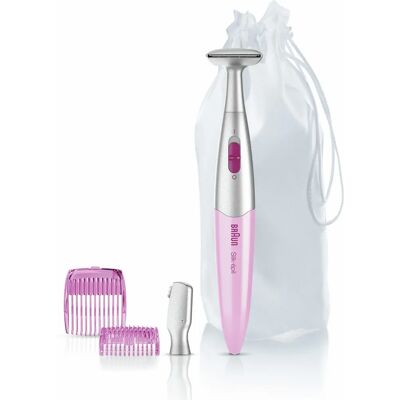 Braun Silk-épil FG1100 Trimmer și Aparat de Ras Bikini Roz Braun Silk-épil FG1100 Trimmer și Aparat de Ras Bikini Roz