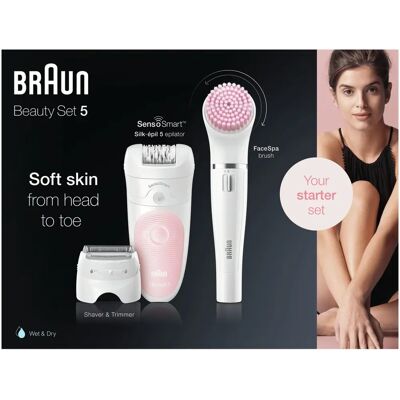 Braun Silk-épil 5 Wet&Dry 81683690 Épilateur - Épilateur - Publicité Braun Silk-épil 5 Wet&Dry 81683690 Épilateur - Épilateur - Publicité