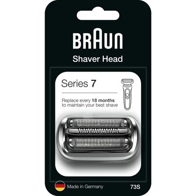Tête de Rasoir Électrique Braun Series 7 73S - Argent Tête de Rasoir Électrique Braun Series 7 73S - Argent