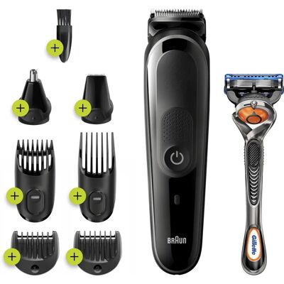 Recortadora Braun MGK5260 8 en 1 - AutoSense, 13 longitudes Recortadora Braun MGK5260 8 en 1 - AutoSense, 13 longitudes