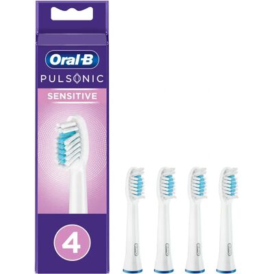 Oral-B Pulsonic Sensitive - 4 Weiche Bürsten - Elektrische Zahnbürste Oral-B Pulsonic Sensitive - 4 Weiche Bürsten - Elektrische Zahnbürste