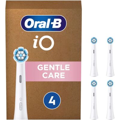 Oral-B iO Gentle Care Zahnbürstenköpfe - 4 Stück Oral-B iO Gentle Care Zahnbürstenköpfe - 4 Stück