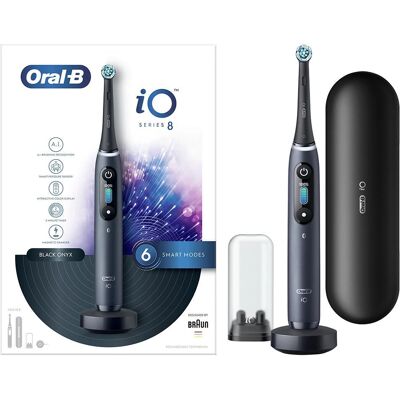 Oral-B iO Sarja 8 Rajoitettu Painos - Musta Onyksi Oral-B iO Sarja 8 Rajoitettu Painos - Musta Onyksi