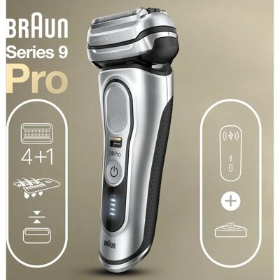 Braun Series 9 Pro 9427s Rakhyvel - Våt & Tør Braun Series 9 Pro 9427s Rakhyvel - Våt & Tør